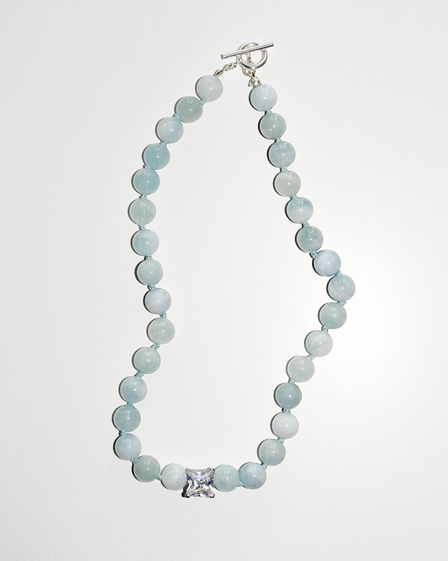 Bourbon Aquamarine Necklace
