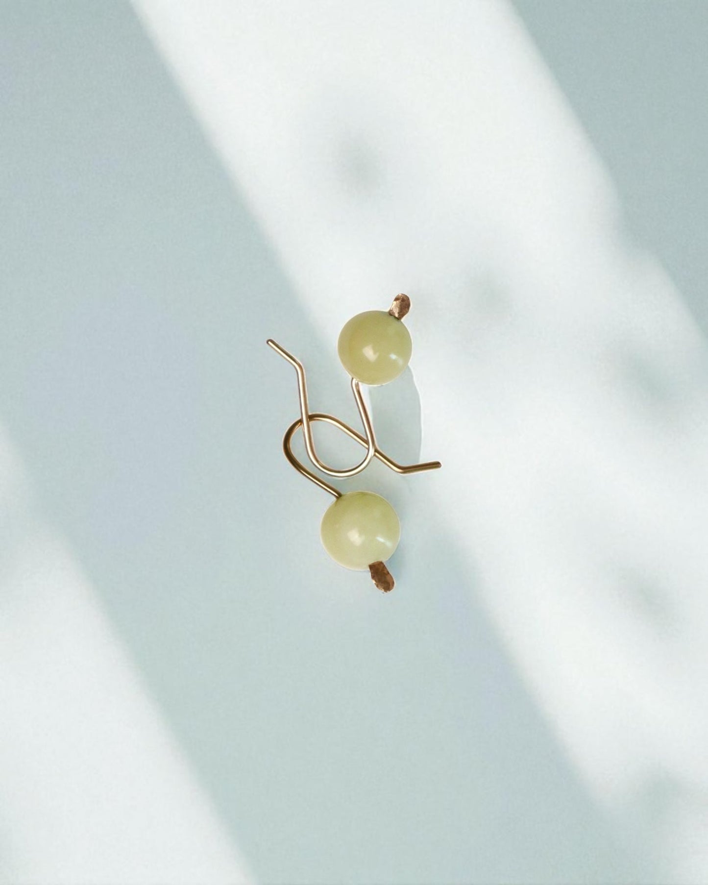 Butter Yellow Jade Drops