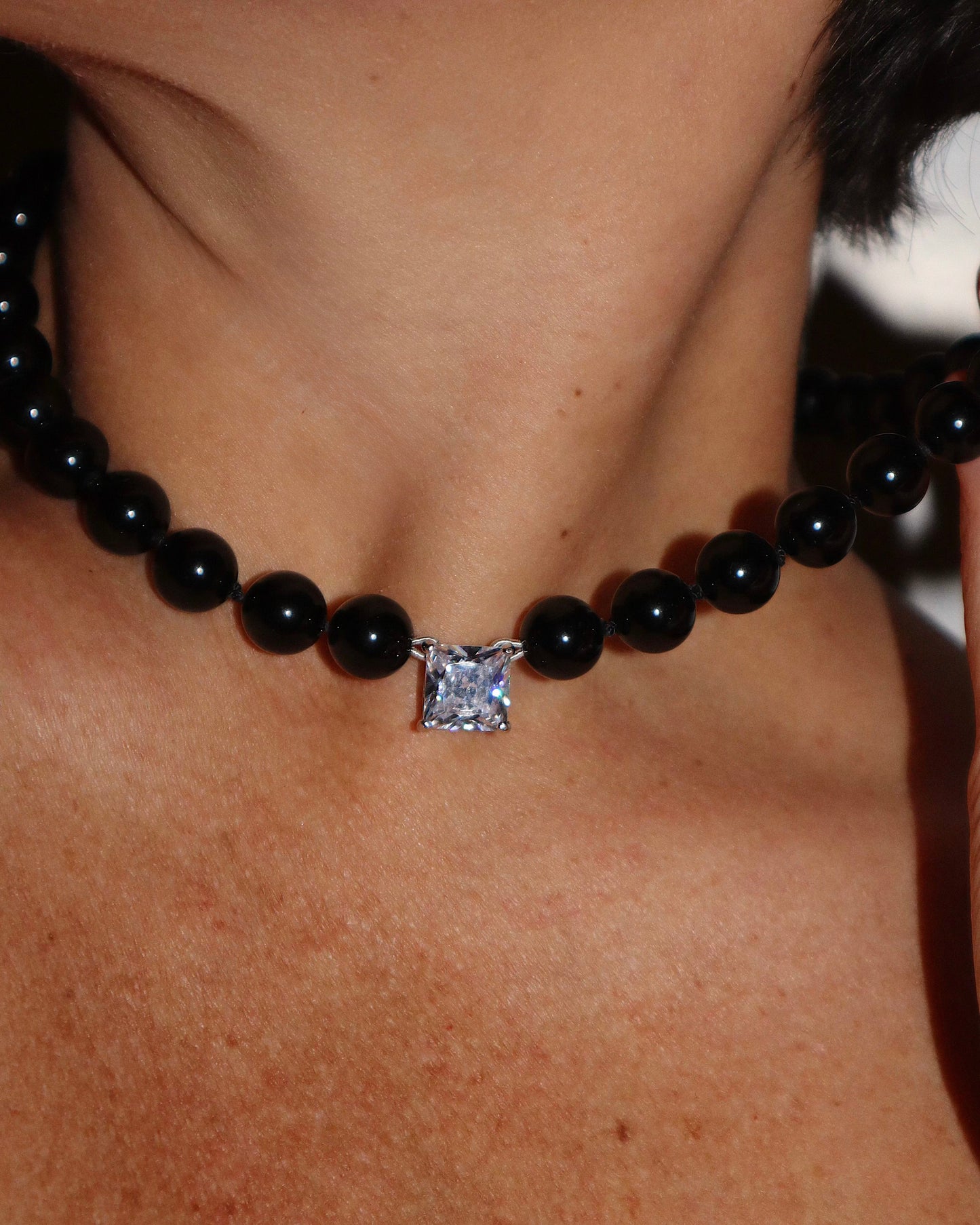 Bourbon Onyx Necklace