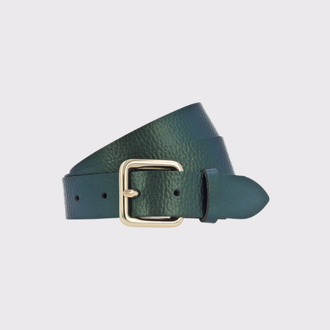 Vanzetti Belt Metallic Green Belt