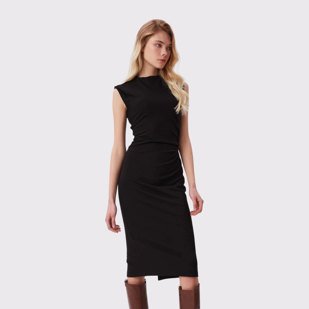 Diane von top furstenberg dress black