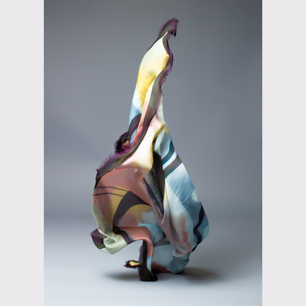 'LIBERTÉ' Scarf by Sophie Brussaux X Carriage Trade