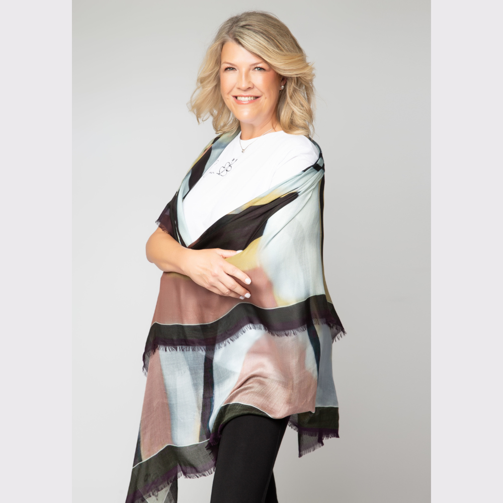 'LIBERTÉ' Scarf by Sophie Brussaux X Carriage Trade