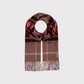 Fraas Signature Cashmere Plaid Pop Woven Scarf