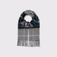Fraas Signatrure Cashmere Plaid Pop Woven Scarf