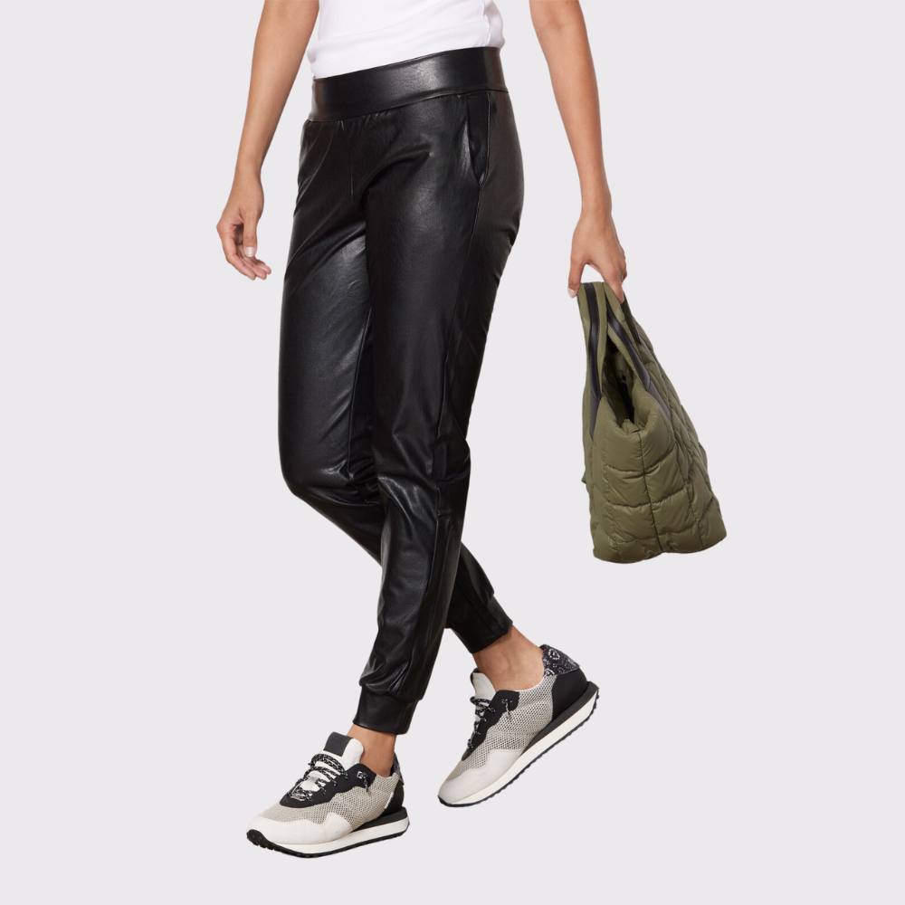 Commando Faux Leather Jogger Last One L