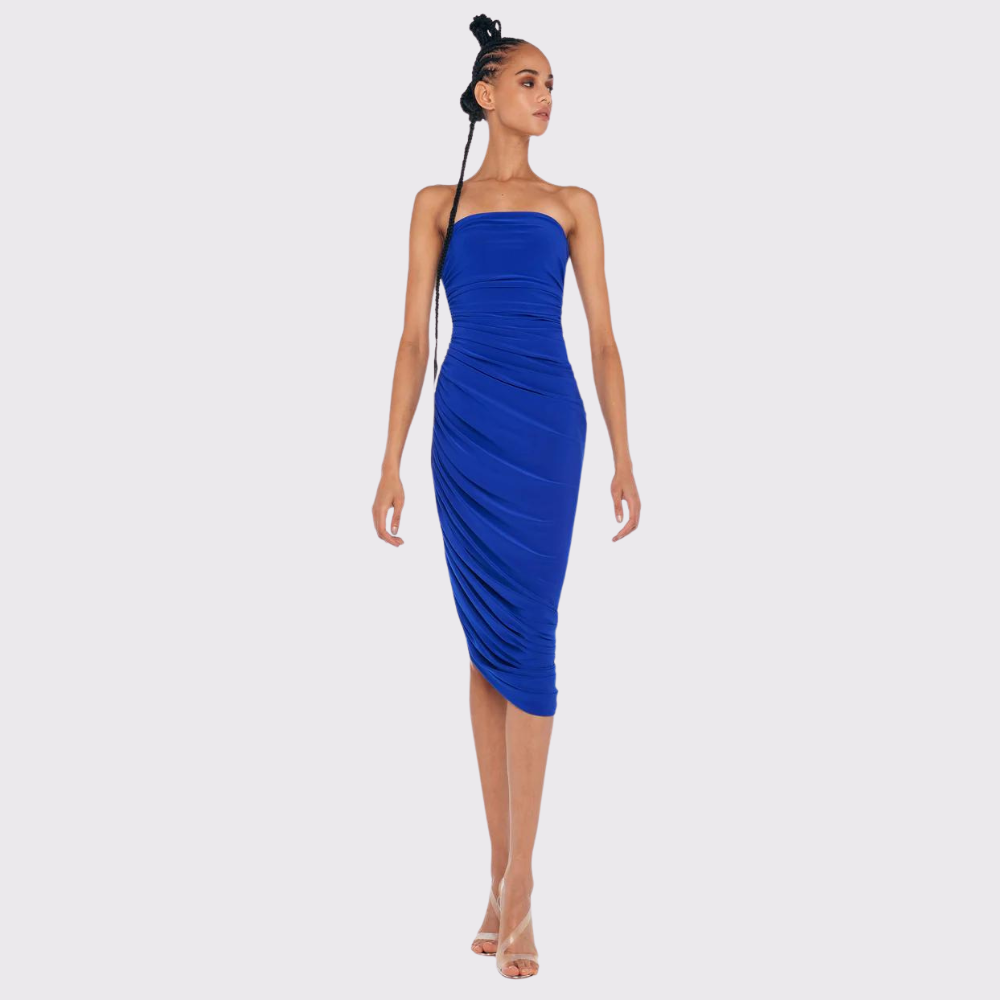 Norma Kamali Strapless Diana Dress