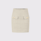 Seductive Paris Summer Tweed Skirt