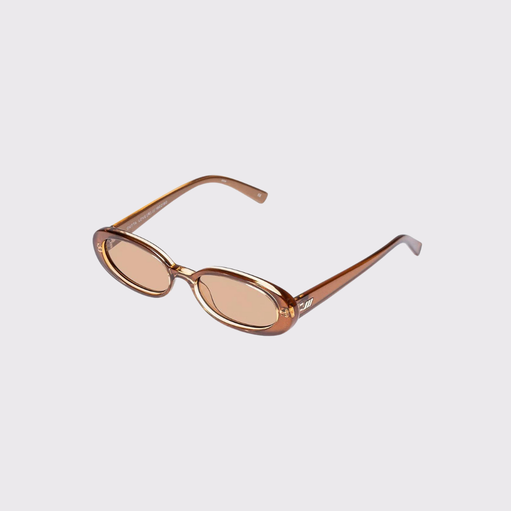 Le Specs Sunglasses Outta Love in caramel