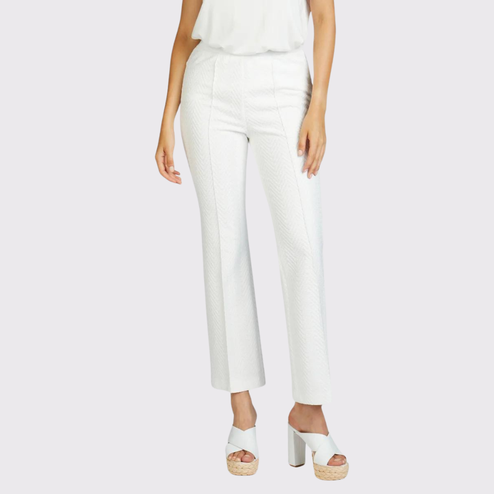 Marc Aurel Jagged Pattern Trousers