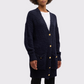 Frame Boyfriend Boucle Navy Cardi
