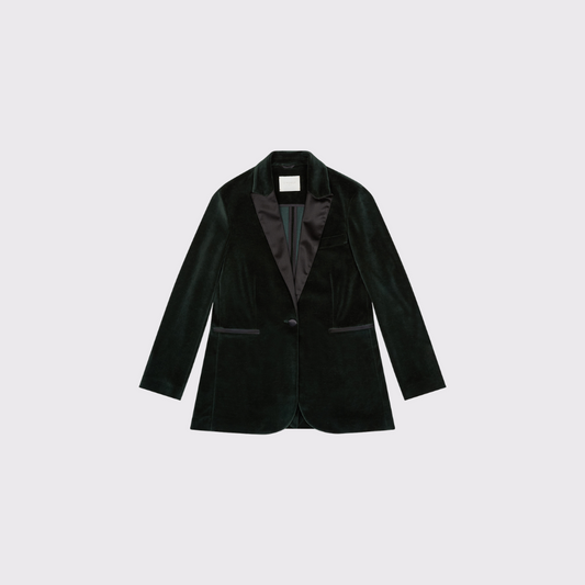 Circolo Smoking Velour Blazer