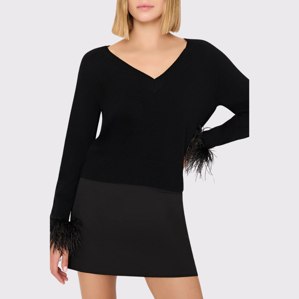 Milly cashmere midi dress best sale