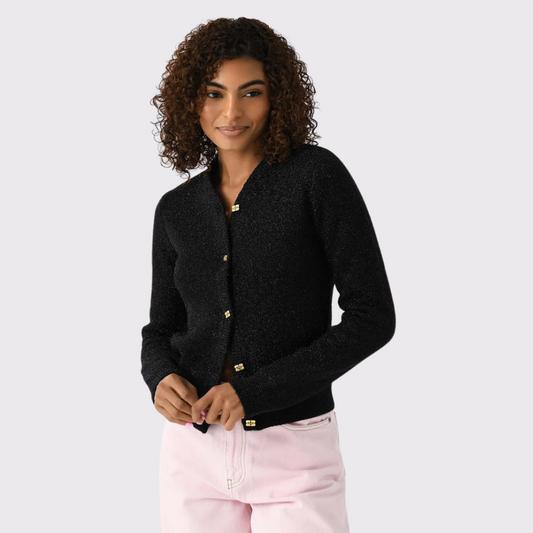 GANNI Sparkle Doubleface Cardigan