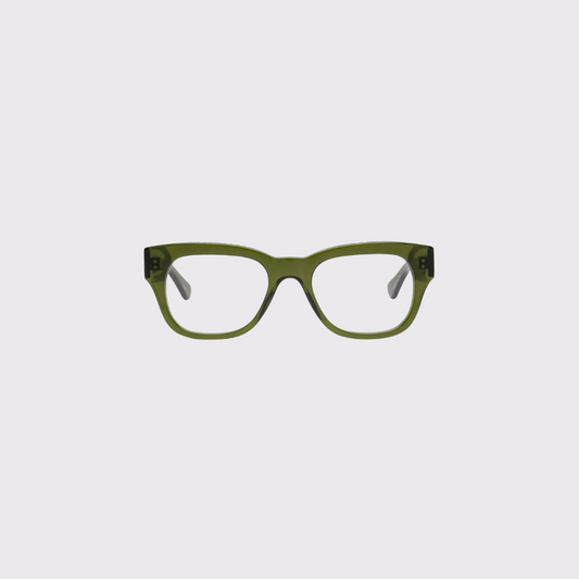 Caddis Miklos Reading Glasses in Heritage Green