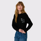 Kerri Rosenthal Boyfriend Happy Face Sweater