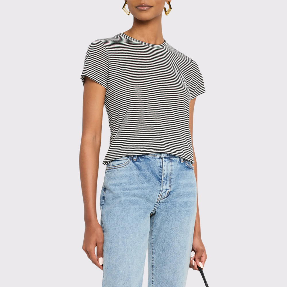 Frame Linen Baby Tee @ Carriage Trade in the Kingsway, Toronto Canada