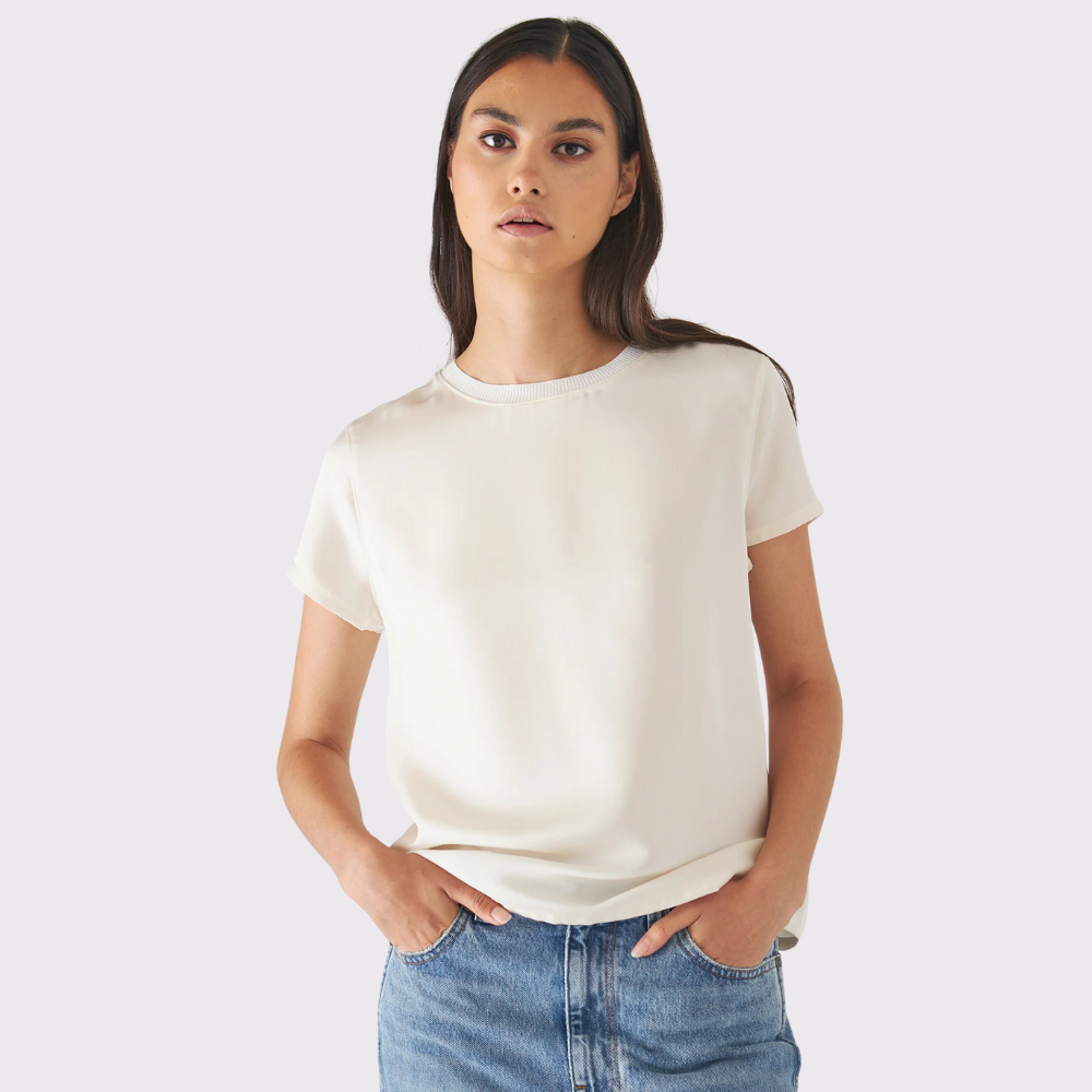 Silk Short Sleeve Tee