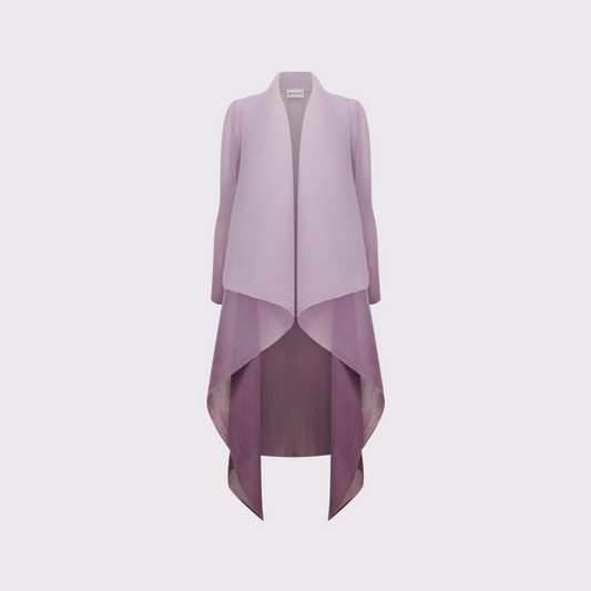 Alquema Collare Coat in Foggy Lavender