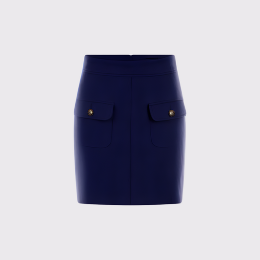 Seductive Paris Summer Tweed Skirt