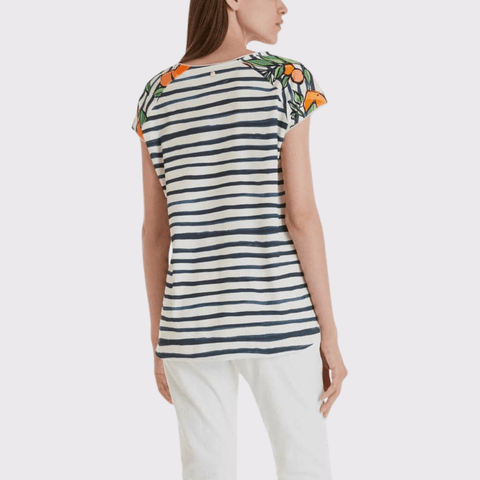 Marc Cain Top with Mixed Print - Carriage Trade Shop