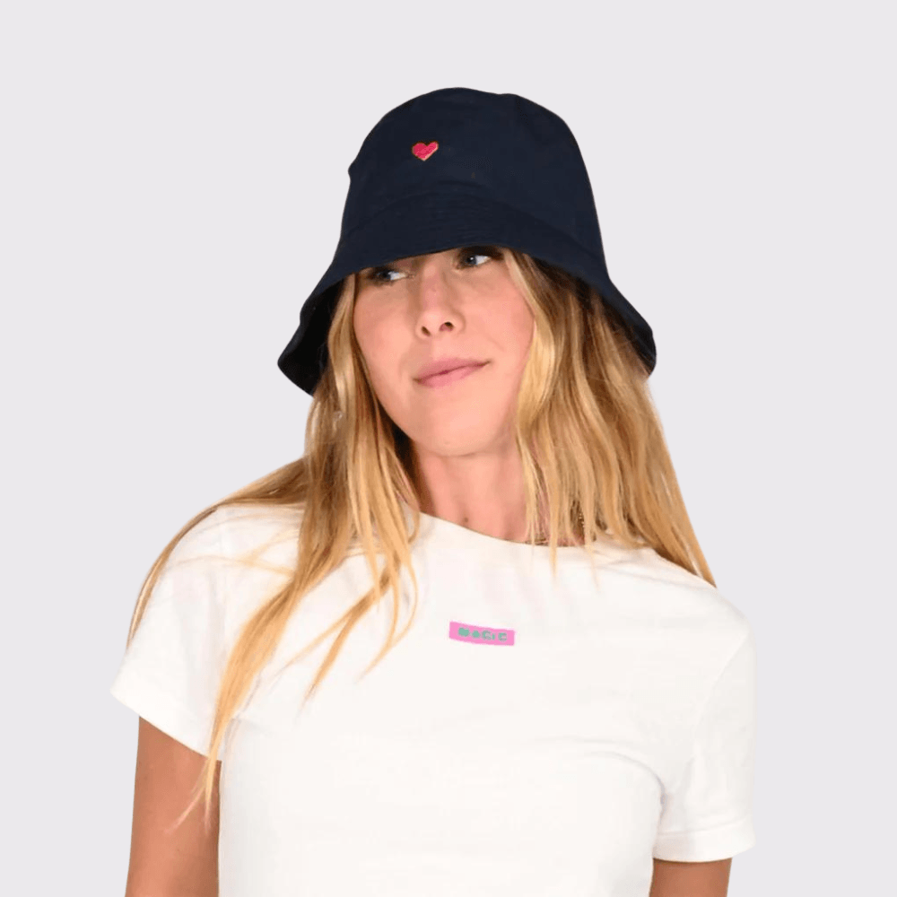 Kerri Rosenthal Bucket Hat Smiley - Carriage Trade Shop