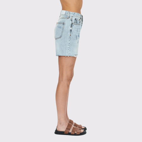 Pistola Devin High Rise Mom Cut Off Shorts - Carriage Trade Shop