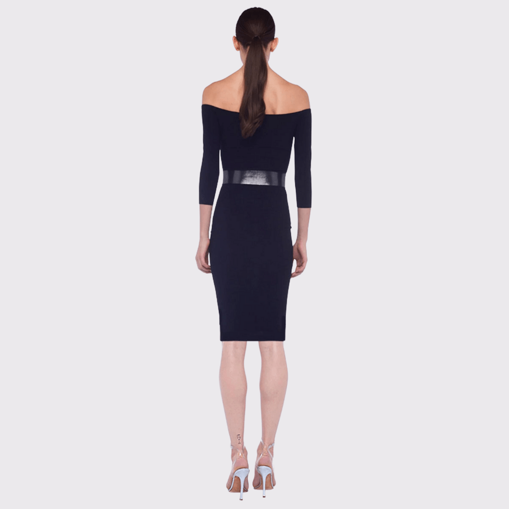 Norma Kamali Off the Shoulder Dress - Carriage Trade Shop