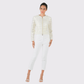 Diego M Metallic Sheer Detail Bomber Jacket - Carriage Trade Shop
