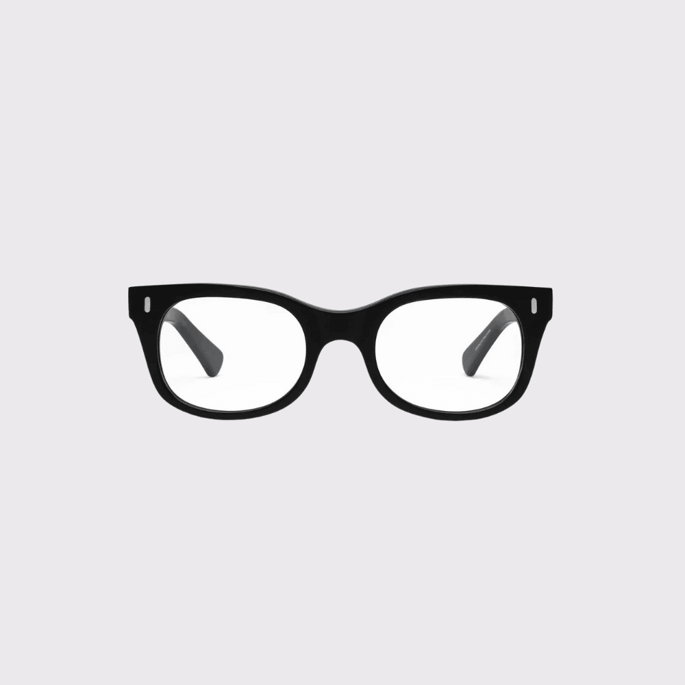 Caddis Bixby Reading Glasses in Matte Black - Carriage Trade Shop