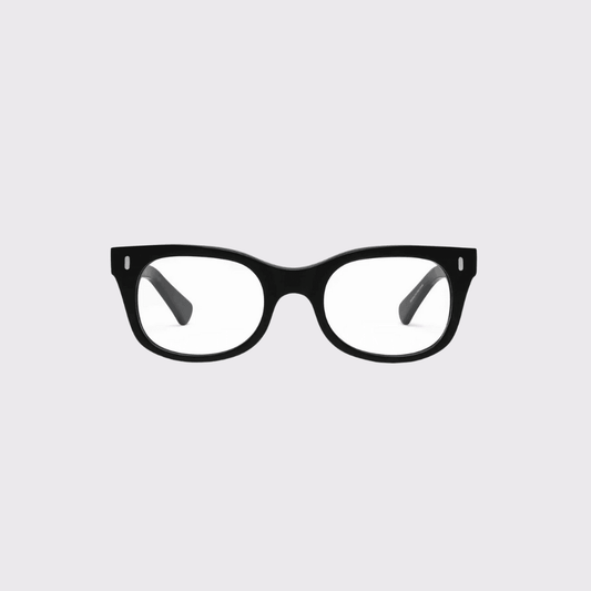 Caddis Bixby Reading Glasses in Matte Black - Carriage Trade Shop