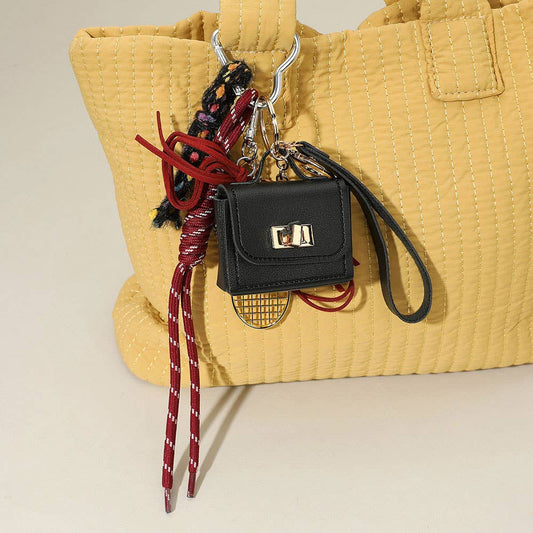 Whimsical Mixed Black Mini Purse Bag Charm