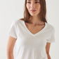 Lightweight Pima Cotton V-Neck