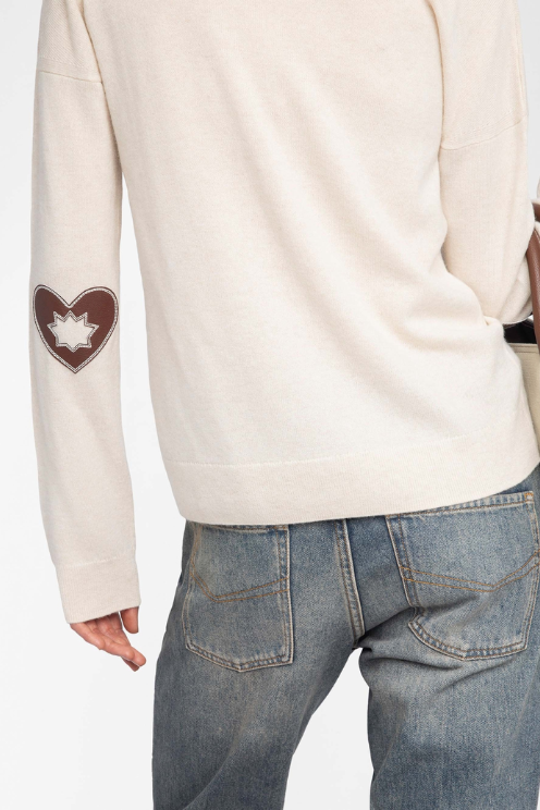 Vivi Patch Cashmere Sweater