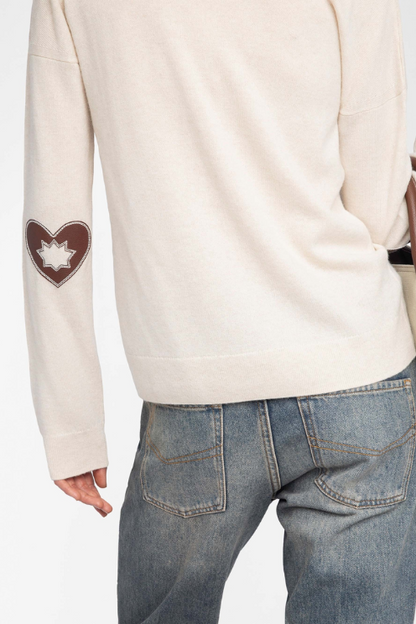 Vivi Patch Cashmere Sweater