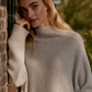 Knitted Pullover in Snow