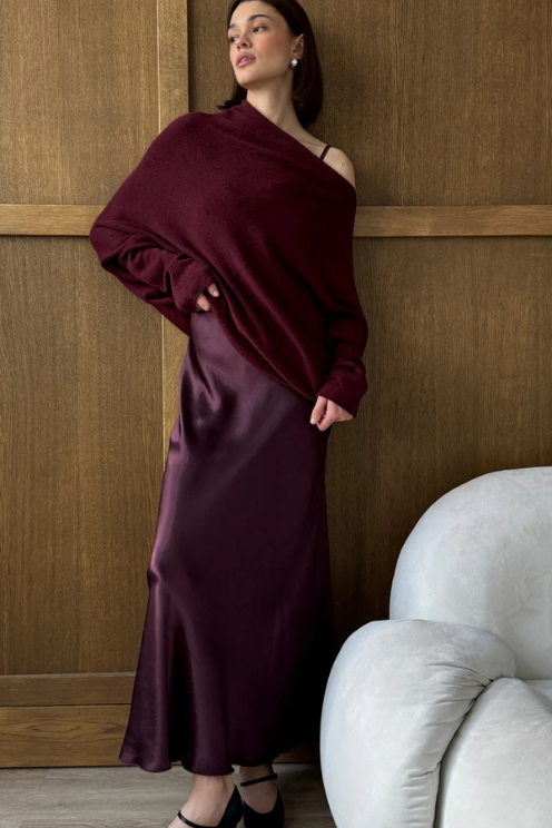 Natalie Asymmetric Sweater
