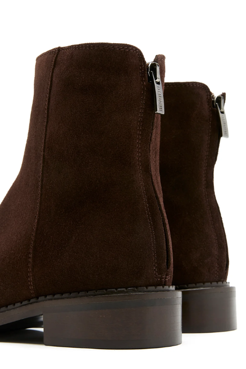 Selina Chocolate Suede Boot