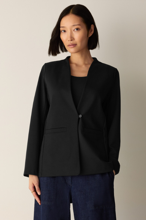 Washable Flex Ponte Blazer