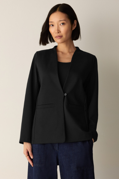 Washable Flex Ponte Blazer