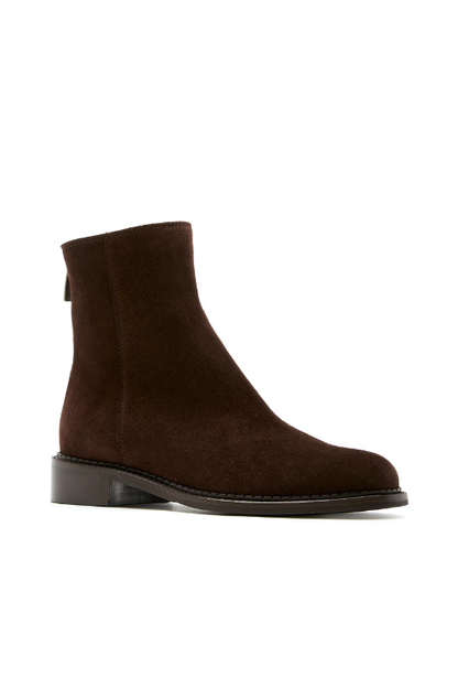 Selina Chocolate Suede Boot