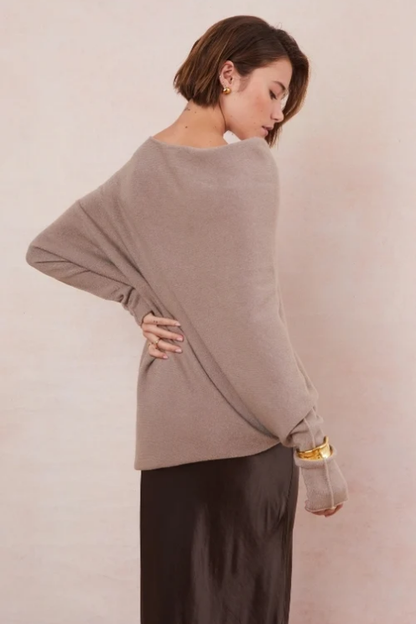 Natalie Asymmetric Sweater
