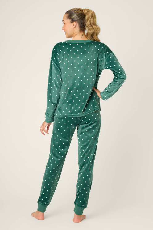 Let's Get Toasty Dot Print Pants Set