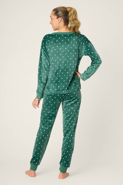 Let's Get Toasty Dot Print Pants Set