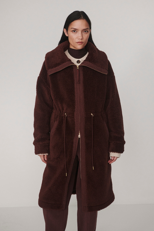 Bennet Long Sherpa Coat