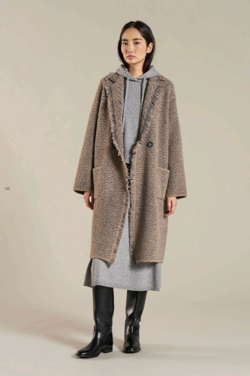 Knitted Reversible Coat