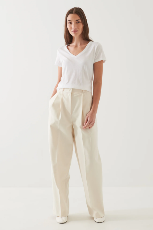 Lightweight Pima Cotton V-Neck