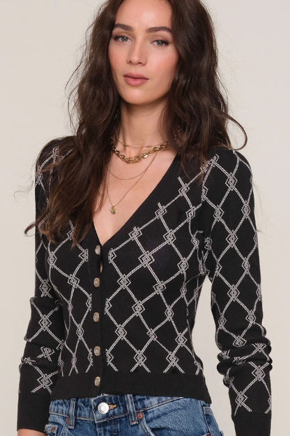 Luna Cardigan in Black