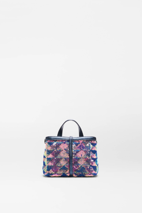 Aurora Sequin Mini Astor Top Handle