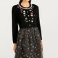 Tumbling Carnation Cardigan